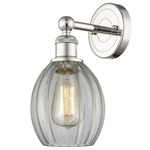 Eaton Wall Light - Polished Nickel / Clear