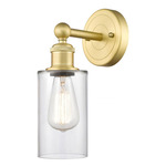 Clymer Wall Sconce - Satin Gold / Clear