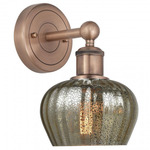 Fenton Wall Sconce - Antique Copper / Mercury