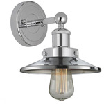 Edison Wall Light - Polished Chrome