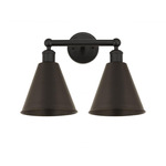 Ballston Cone Bathroom Vanity Light - Oil Rubbed Bronze