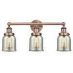 Bell Small Bathroom Vanity Light - Antique Copper / Mercury