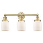 Bell Small Bathroom Vanity Light - Brushed Brass / Matte White