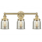 Bell Small Bathroom Vanity Light - Brushed Brass / Mercury