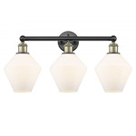 Cindyrella Medium Bathroom Vanity Light - Matte Black / Antique Brass / Matte White