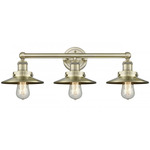 Edison Bathroom Vanity Light - Antique Brass