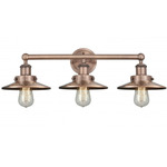 Edison Bathroom Vanity Light - Antique Copper