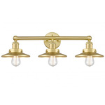Edison Bathroom Vanity Light - Satin Gold