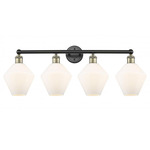 Cindyrella Medium Bathroom Vanity Light - Matte Black / Antique Brass / Matte White