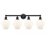 Cindyrella Medium Bathroom Vanity Light - Matte Black / Matte White