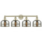 Bell Large Bathroom Vanity Light - Antique Brass / Mercury
