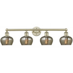 Fenton Bathroom Vanity Light - Antique Brass / Mercury