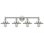 Edison Bathroom Vanity Light - Polished Nickel