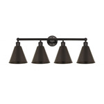 Ballston Cone Bathroom Vanity Light - Oil Rubbed Bronze