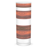 Band Tube Table Lamp - White / Rosewood Linen