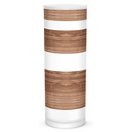 Band Tube Table Lamp - White / Walnut / Linen
