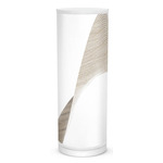 Wave Tube Table Lamp - White / Brown