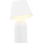 Guy Lantern Portable Table Lamp - Matte White