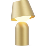Guy Lantern Portable Table Lamp - Brass