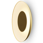 Ramen Wall / Ceiling / Pendant Light with Back Dish - Brass / Gold / Matte White