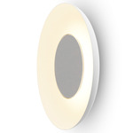 Ramen Wall / Ceiling / Pendant Light with Back Dish - Paintable / Matte White
