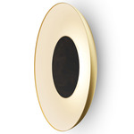 Ramen Wall / Ceiling / Pendant Light with Back Dish - Matte Black / Gold / Matte White