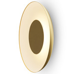 Ramen Wall / Ceiling / Pendant Light with Back Dish - Brass / Gold / Matte White