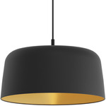 Yurei Pendant / Ceiling Light - Matte Black