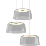 Yurei 3-Light Pendant / Ceiling Light - Matte White