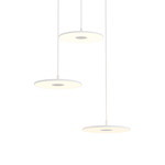 Yurei 3-Light Pendant / Ceiling Light - Matte White