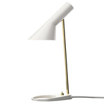 AJ Table Lamp - Matte White / Pale Rose