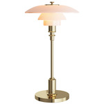 PH 2/1 Portable Table Lamp - Brass / Opal White