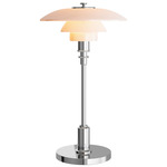 PH 2/1 Portable Table Lamp - Chrome / Opal White