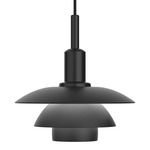 PH 3/3 Pendant - Black / Black