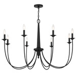 Stonecrest Chandelier - Matte Black