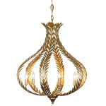 Atlas Chandelier - Gold