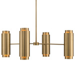 Lio Up/Down Chandelier - Noble Brass