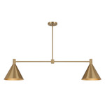 Pharos Linear Chandelier - Noble Brass