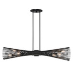 Longfellow Linear Chandelier - Matte Black