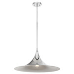 Bowdin Pendant - Polished Chrome