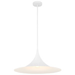 Bowdin Pendant - Bisque White