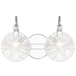 Addison Bathroom Vanity Light - Polished Chrome / Clear