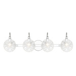 Addison Bathroom Vanity Light - Polished Chrome / Clear