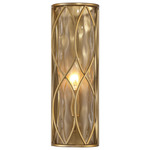 Snowden Wall Light - Burnished Brass / Clear