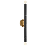 Callaway Wall Sconce - Brass / Black Marble