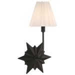 Crestwood Wall Light - Black / White