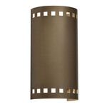 Basics Cutout Outdoor Wall Sconce - Bronze Age
