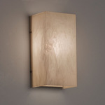 Basics Square Outdoor Wall Sconce - Faux Alabaster