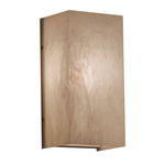 Basics Square Wall Sconce - Faux Alabaster