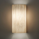 Basics Slim Outdoor Wall Sconce - Faux Alabaster